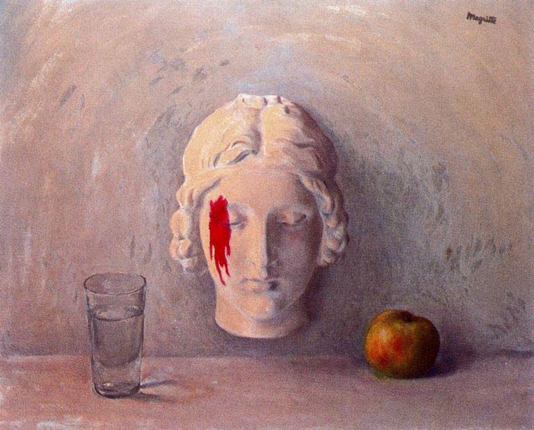 René Magritte, Pamięć, 1945 Zapomnieć siebie Tożsamość w obliczu amnezji Choć na ogół nie zdajemy sobie z tego sprawy, jednym z najcenniejszych darów, jakie otrzymuje każdy człowiek, jest możliwość