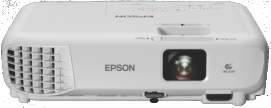 y multimedialne STANDARDOWA projekcja Epson EB-S05 STANDARDOWA projekcja Epson EB-X05 Standardowa ogniskowa Rozdzielczość: SVGA