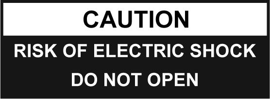 EN CAUTION TO PREVENT FIRE OR SHOCK HAZARD, DO NOT USE THIS PLUG WITH AN EXTENSION CORD, RECEPTACLE OR OTHER OUTLET UNLESS THE BLADES CAN BE FULLY INSERTED TO PREVENT BLADE EXPOSURE.