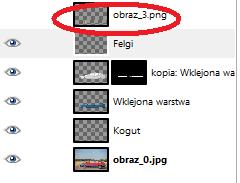 Zakotwicz logo na pierwszej feldze Skopiuj logo na tą samą warstwę