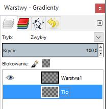rozwinięcia małej strzałki po prawej stronie paska < Podczas