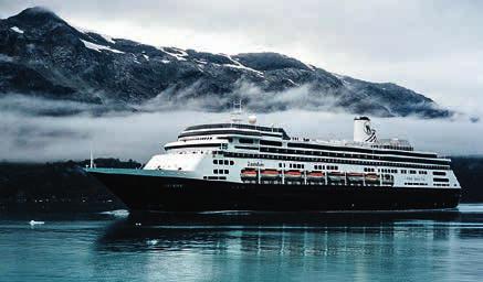 Alaska rejsy STANY ZJEDNOCZONE I KANADA 14 NOCY REJS PO ALASCE I OD VANCOUVER DO VANCOUVER Armator: HOLLAND AMERICA Statek: ZAANDAM W W W W OPIS STATKU Wybudowany w 2000 roku może zabrać na pokład