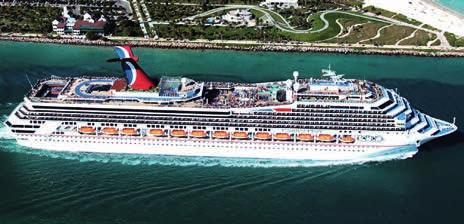 STANY ZJEDNOCZONE I KANADA re j s y z F l o r yd y 7 NOCY REJS PO KARAIBACH WSCHODNICH I OD MIAMI DO MIAMI Armator: CARNIVAL CRUISE LINE Statek: CARNIVAL GLORY WWWW + OPIS STATKU Luksusowy statek