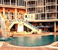 zwierząt. Hotel ten oferuje wspaniałe zakwaterowanie w apartamentach z widokiem na Ocean Atlantycki i relax w Salonie Urody&SPA. Fontainebleau Miami Beach usytuowany jest ok.