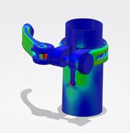 Pracownicy mogą równolegle zajmować się projektem, zatwierdzając dowolne zmiany, co przyspiesza całą procedurę. SOLIDWORKS Simulation zachowuje również wcześniejsze dane i wyniki analiz.
