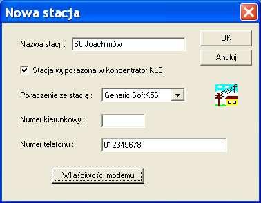 Po wypełnieniu potrzebnych danych naciskamy przycisk OK. Dane zostają zapisane, a okno powraca do widoku jak na rys 3.1.