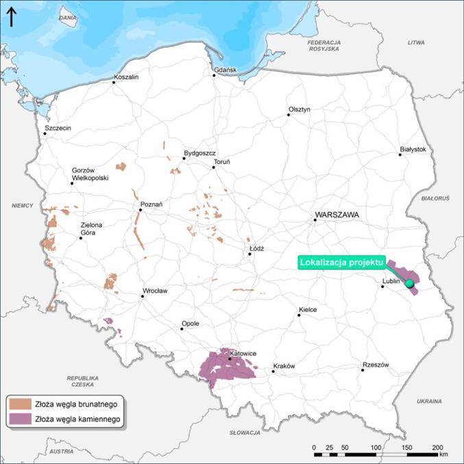 przedsięwzięcia p.n. Budowa kopalni i wydobywanie kopaliny węgla kamiennego ze złoża Lublin w granicach projektowanego obszaru i terenu górniczego Kulik Puchaczów gmina wiejska w powiecie łęczyńskim.