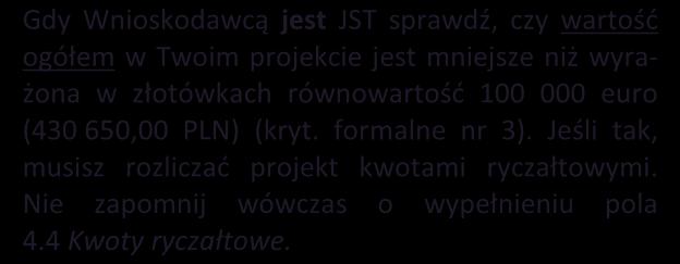 12 Okres realizacji projektu: od: do: [wybór dat z kalendarza] 1.