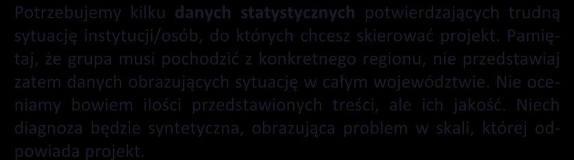 Pamiętaj o konieczności spełnienia standardu minimum.