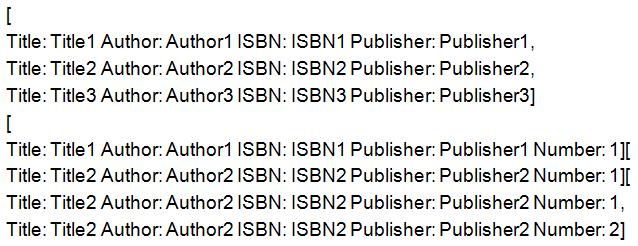 Kod metody: getdataofbooks() klasy BookTitle, reprezentowany przez diagram sekwencji getdataofbooks, który należy wprowadzić do programu public ArrayList<String> getdataofbooks() { ArrayList<String>