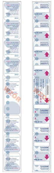 Wzór nr 6 do 5 RPO SKM Bilet abonamentowy POCZĄWSZY OD DNIA