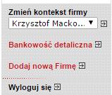 jak i firmowe dla tego pierwszego w polu kontekst należy wpisać dużą literę T dla produktów własnych lub dużą literę L dla pełnomocnictw. Jak mam wypełnić pole kontekst dla systemu Business Pro?