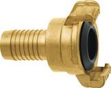 Końcówka do węży GEKA plus SK 2000 obrotowa osiowo 360 mosiądz CW617N/CW614N Zakres temperatury roboczej: ok. -5 C do +100 C (w zależności od jakości uszczelnienia) ciśnienie robocze: maks.