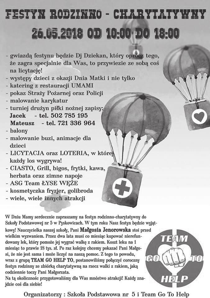 Maj 2018 Przegl¹d Pyskowicki nr 5 (259) II PRZEGL D TEATRÓW TRÓW TAÑCA "PRZENIKANIE" 11 Wydawca: GMINA PYSKOWICE. Redakcja: ul.
