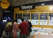 Televés podczas targów kontynuował pozycjonowanie swoich produktów IF, kabli koncentrycznych i światłowodowych, współdzieląc swoją wizję i strategię najnowocześniejszych rozwiązań w środowiskach
