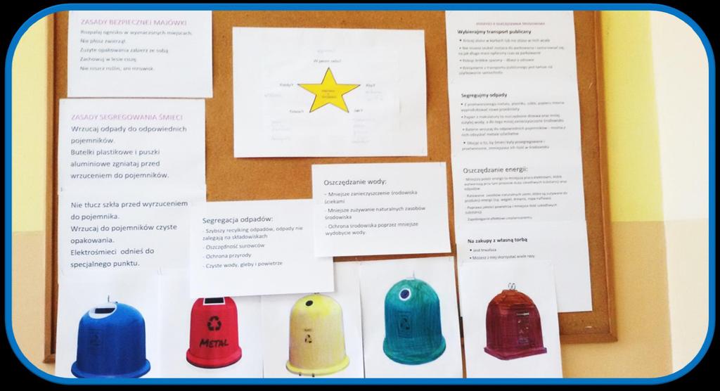 PO USTALENIU ZASAD BEZPIECZNEJ MAJÓWKI I SEGREGOWANIA ŚMIECI