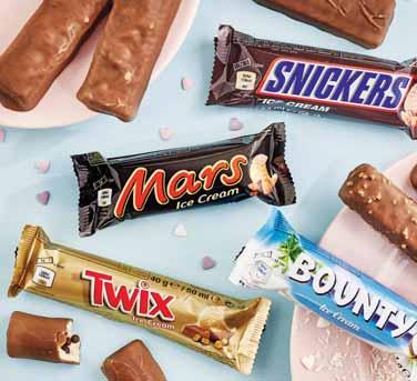 BOUNTY, TWIX 50 ml 4,98/100 ml 49 MAGNUM