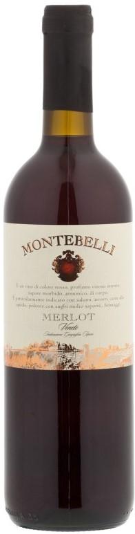 Montebelli Merlot Veneto Montebelli Merlot Veneto REGION Natale Verga Veneto Włochy Wino czerwone wytrawne IGT Merlot 17 PLN
