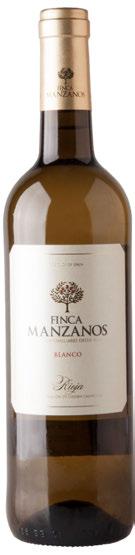 Finca Manzanos Blanco Rioja DOCa Finca Manzanos Blanco Rioja DOCa Vinedos del Reyno Hiszpania Wino białe wytrawne Viura, Chardonnay 29 PLN Jasna, czysta, cytrynowa barwa.