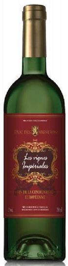 Les Vignes Impériales Blanc Les Vignes Impériales Blanc Domaine du Pere Guillot Francja Wino białe wytrawne Mieszanka śródziemnomorskich odmian winorośli 19 PLN To nieprzeciętne wino