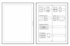 Automatyczne generowanie schematu tablicy zaprojektowanej za pomocą nakładki ArCADia-INSTALACJE ELEKTRYCZNE. Baza aparatury elektrotechnicznej.