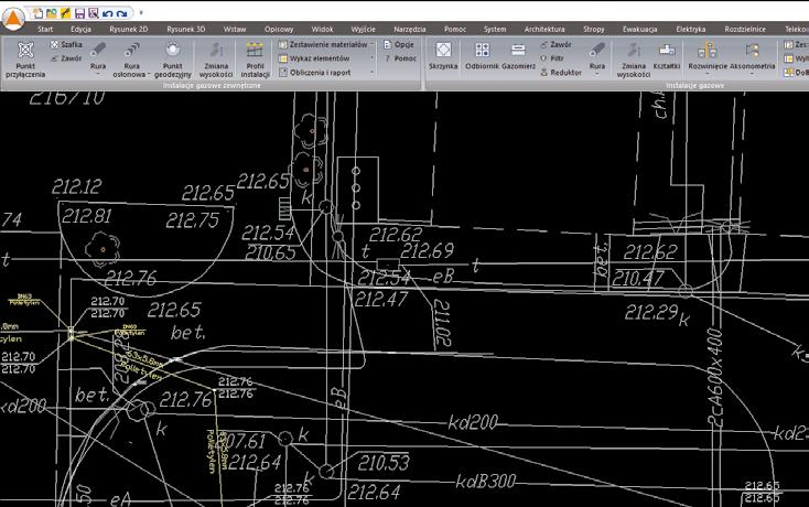 System ArCADia BIM - GAZ ArCADia INSTALACJE GAZOWE ZEWNĘTRZNE ArCADia-INSTALACJE GAZOWE ZEWNĘTRZNE to moduł branżowy systemu ArCADia BIM.