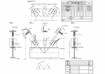 ArCADia-RAMA EuroZłącza - nakładki DXF Bazowa (obliczeniowa) wersja każdego z modułów liczących programu EuroZłącza jest rozbudowana o nakładkę pozwalającą na generowanie rysunku w formacie DXF.