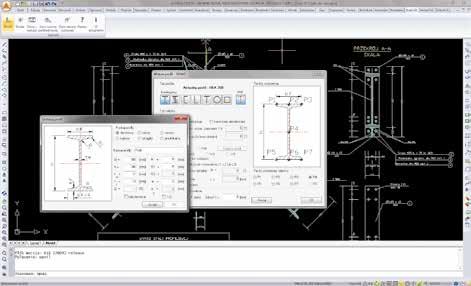 IntelliCAD/ArCADia INTELLICAD/ArCADia NAKŁADKI StalCAD Przeznaczony jest do wspierania projektanta przy opracowywaniu rysunków wykonawczych w konstrukcjach stalowych.