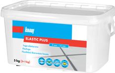 SYSTEMY GLAZURNICZE /SILIKONY, AKRYLE, FUGI KNAUF ELASTIC PLUS Elastyczna fuga cementowa do wypełniania spoin o szer.