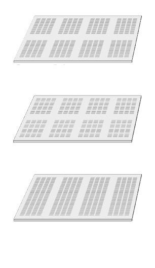 blokowa okrągła 12/25 R wg schematu B4, B5, B6 Płyta akustyczna Knauf Cleaneo, perf. blokowa okrągła 15/30 R wg schematu B4, B5, B6 Płyta akustyczna Knauf Cleaneo, perf.