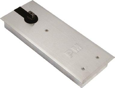 BERGAMO TD800 Samozamykacz podłogowy Floor spring Zawory regulujące Adjustable valves 108 07 64 40 54 54 19 129 Samozamykacz - bez blokady / Floor spring - without hold open TD800NHO-2 TD800NHO-