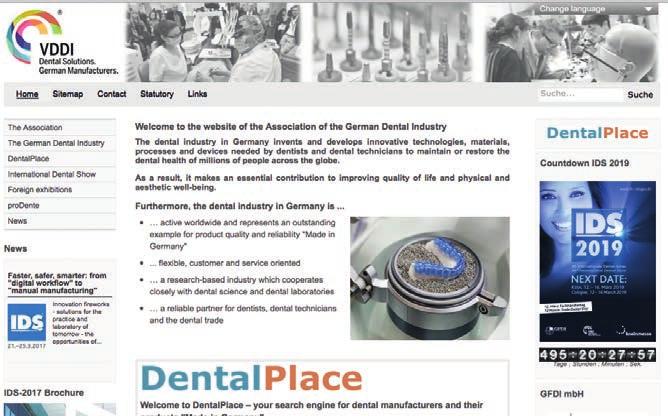 Verband der Deutschen Dental- Industrie e. V. kompetentny i skuteczny partner. Quality made in Germany dowiedz się więcej o światowym graczu za kulisami 38.