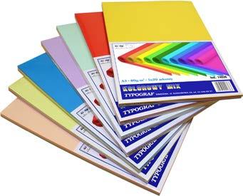D papier kolorowy kartony Papier kolorowy MIX Papier czarny A4 A3?? Kolorowy MIX mieszany (5 x 20 ark.) 74030 Nowość Kolorowy MIX pastelowy (5 x 20 ark.