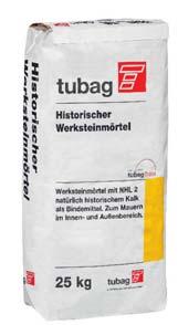 ZAPRAWY MURARSKIE Wapno NHL 5 NHL-M Historyczna zaprawa murarska Historyczna zaprawa murarska na bazie naturalnego wapna hydraulicznego NHL 5.