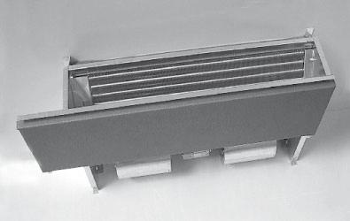 Arranged for possible installation of air supply duct. Mod.