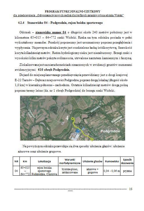 w sprawie szczegółowego zakresu i formy dokumentacji projektowej, specyfikacji