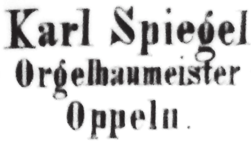 70 Dekanat Kamień Śląski Bordun 16 Prinzipal 8 Gemshorn 8 Gamba 8 Doppelflöte 8 Octave 4 Hohlflöte 4 Mixtur 2 I Geigen- Aeoline 8 Rohrflöte 8 Lieblich Gedeckt 8 Geigen-Principal 4 Portunalflöte 4 C d