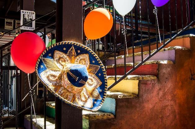 Restauracje The Mexican Aromatyczna, kipiąca kolorami i