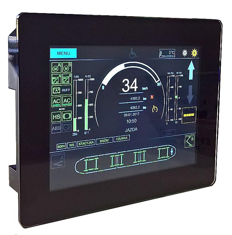 Strona 11/18 Panel operatorski ENI-PO1024/768/2 Panel operatorski ENI-PO1024/768/2 służy do wizualizacji stanów pracy, zadawania parametrów pracy oraz archiwizacji wybranych parametrów pracy.