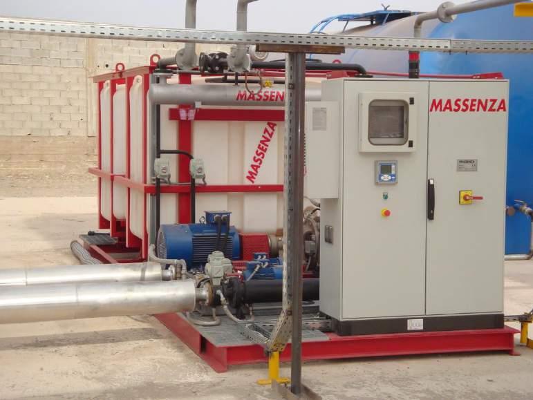 WYTWÓRNIA EMULSJI: MATIC 3500 AA TS : 10-15 T/h dwa zbiorniki wody bezpo rednie