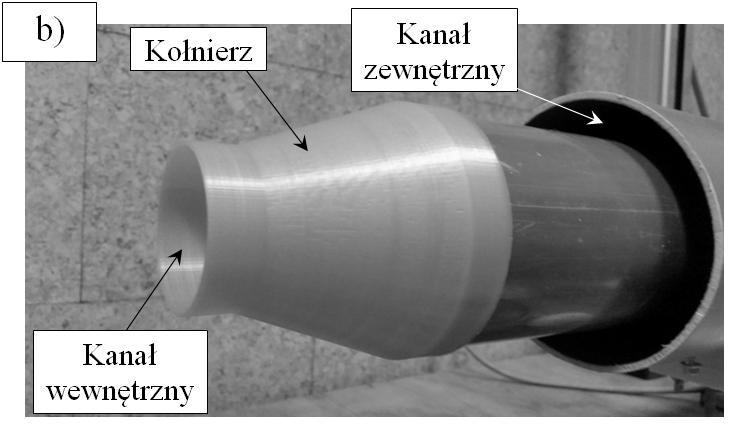 według normy PN-EN 1451(rura wewnętrzna). Należy zauważyć, że wymiary kanałów zewnętrznego i wewnętrznego różnią się od założeń przyjętych w pracy.