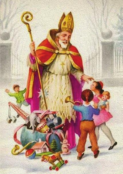 Znał ich marzenia i potrzeby. Stąd też obyczaj wręczania sobie w dniu jego imienin (6 grudnia) upominków. Za swe uczynki i życie pełne poświęceń dla ludzi Mikołaj został świętym.