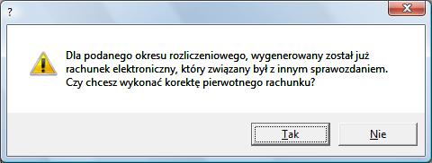 Dalszy ciąg postępowania opisany został w rozdziale Edycja i eksport rachunku elektronicznego. 1.2.