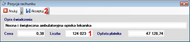 W polu Data wystawienia (3), wprowadzona jest data wygenerowania dokumentu zgodna z bieżącą datą systemową komputera.