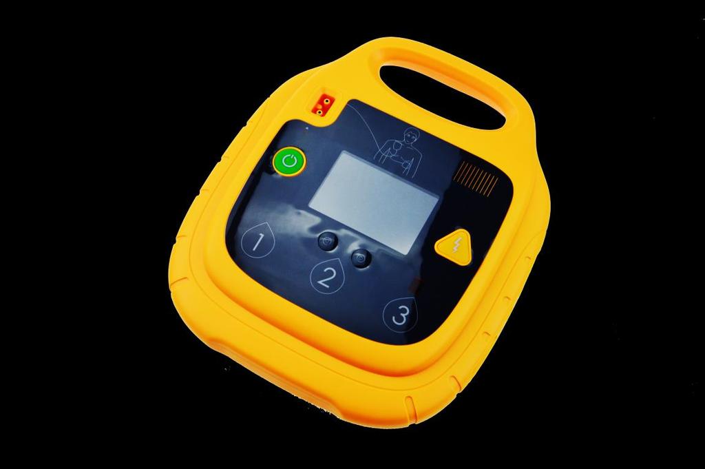 Wprowadzenie Treningowy AED-112p został zaprojektowany do skutecznego szkolenia ratowników w zakresie korzystania z automatycznego defibrylatora zewnętrznego (AED).