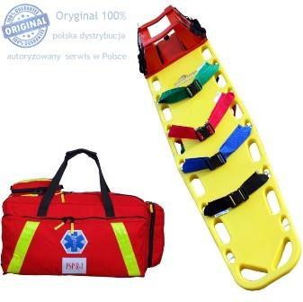 01 008 Zestaw uzupełniający do zestawu PSP R1 kompletny z maskami krtaniowymi i deską ortopedyczną pediatryczną i zestawem TRIAGE (luty 2013).