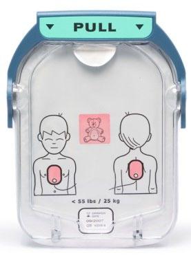 Wyposażone w złącze kompatybilne z defibrylatorami Philips HeartStart oraz adaptery umożliwiają podłączenie do zaawansowanych defibrylatorów ratowniczych.