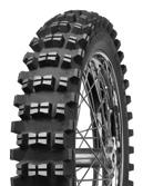 26709 90/90-21 54R TT [ F ] 26104 90/100-21 57R TT [ F ] Wzór bieżnika na przednie koła. Polecany na średnio-twarde nawierzchnie.