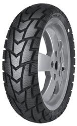 573064 120/80-12 55J TL 573068 130/80-12 60J TL Opona do skutera przeznaczona do jazdy off-road. Design opony gwarantuje zarówno dobrą przyczepność of-road, jak i dobre osiągi on-road.