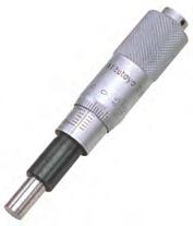 Głowica mikrometryczna o zakresie 15mm Seria 149 - Typ standardowy z wrzecionem o końcówce węglikowej Niewielkich rozmiarów głowica